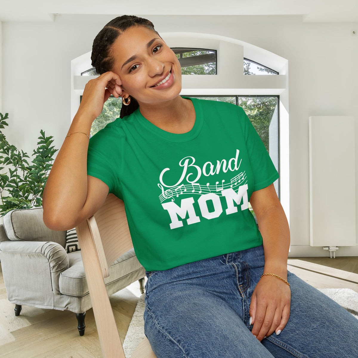 Band Mom Adult T-shirt