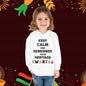 Keep Calm and Remember Your Heritage Kwanzaa Toddler Hoodie