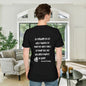 "Go With Purpose In Heart" Hinckley Quote Adult T-shirt