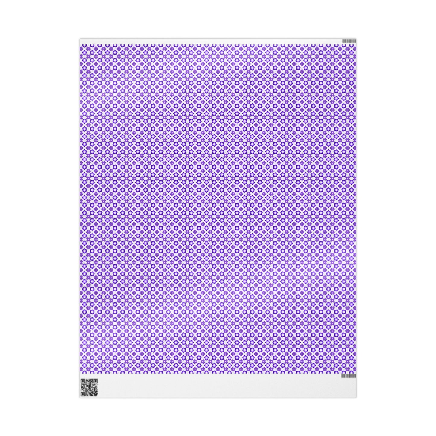Purple Prism Garden Wrapping Paper