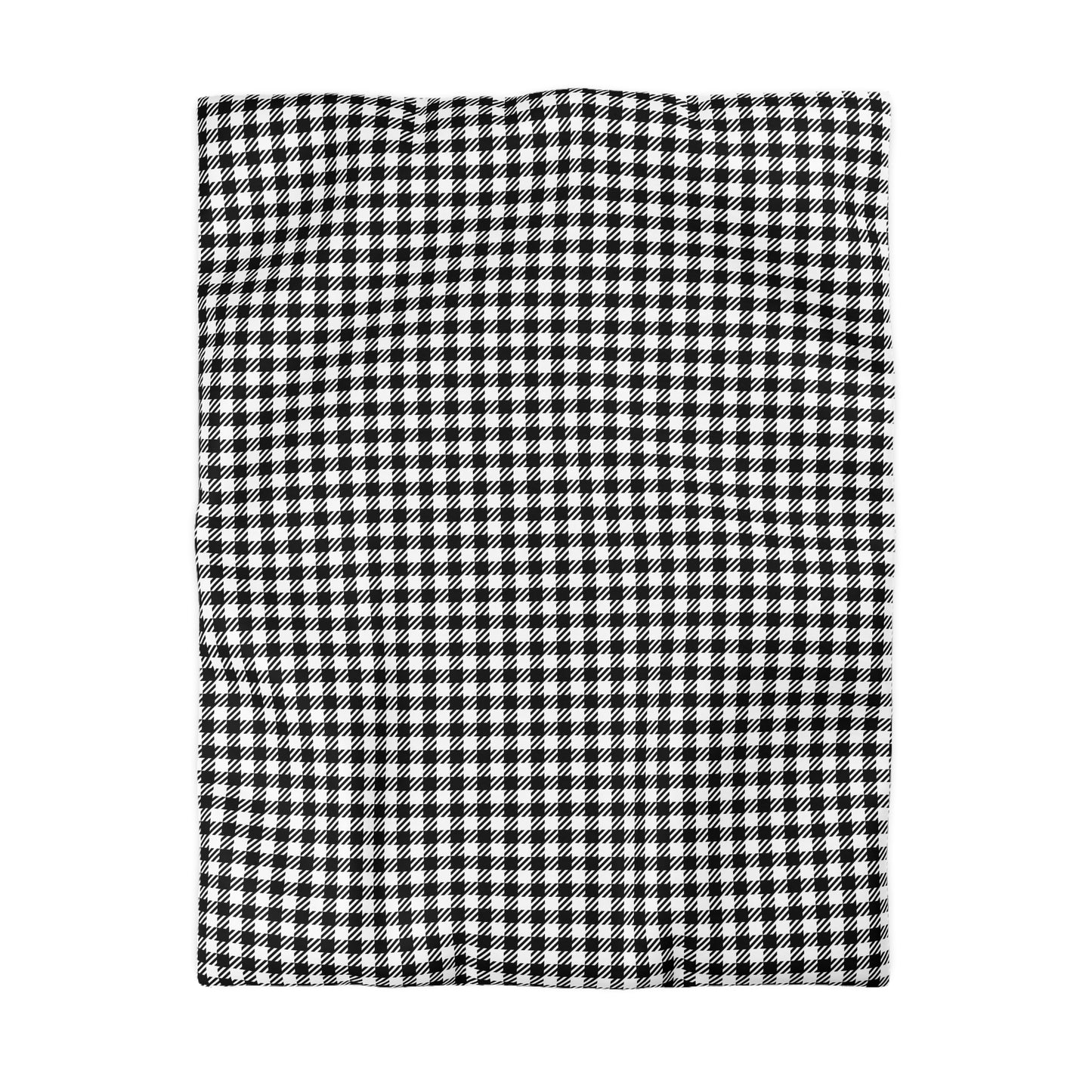 Black & White Balance Microfiber Duvet Cover