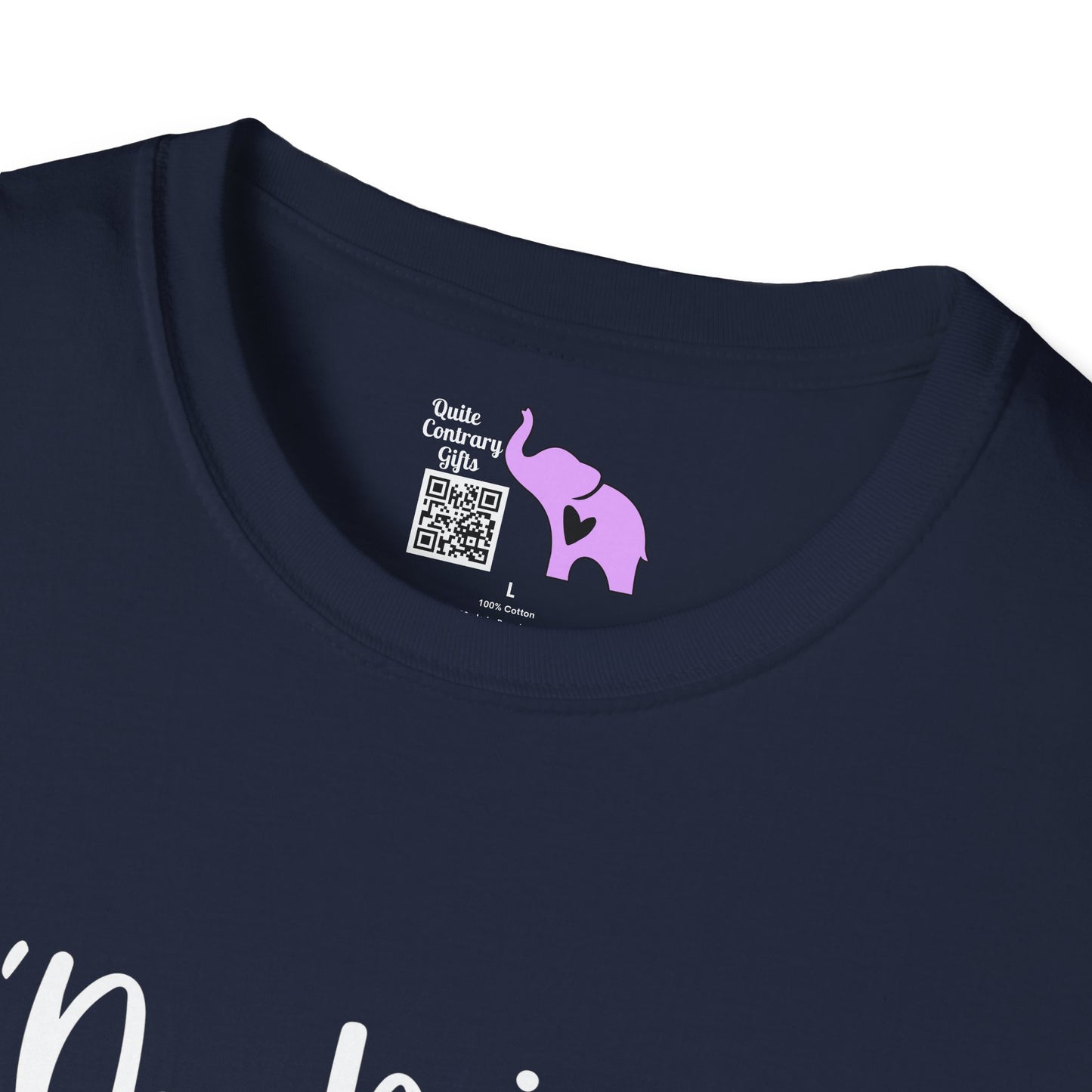 I'm Nicer Than My Face Looks Adult T-shirt