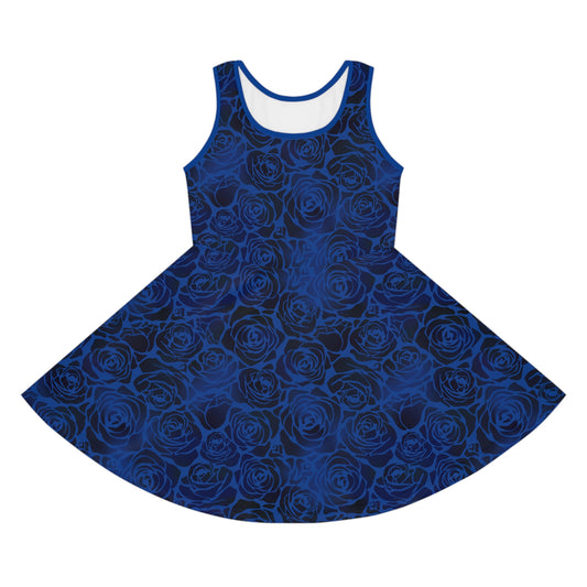 Nocturne Roses Girls' Sleeveless Sundress