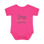 Golden Arrow Milestone Baby Bodysuit-Four Months