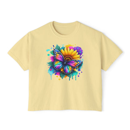 Bloom & Flutter Women's Boxy Tee