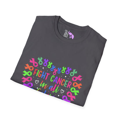 Fight Cancer in All Colors 12 T-shirt