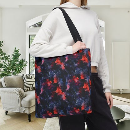 Dark Fantasy Watercolor Canvas Tote Bag