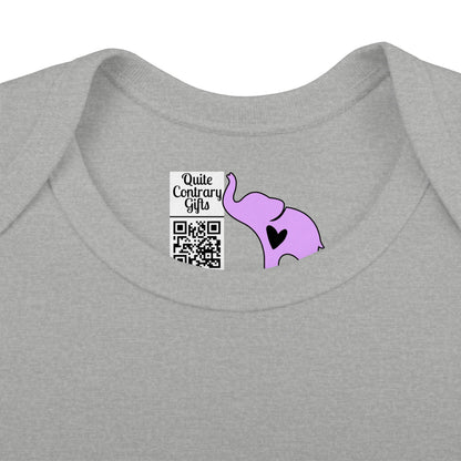 I'm The Cute Elf Personalized Infant Baby Rib Bodysuit