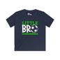 Little Bro (Soccer Ball) Youth Softstyle Tee