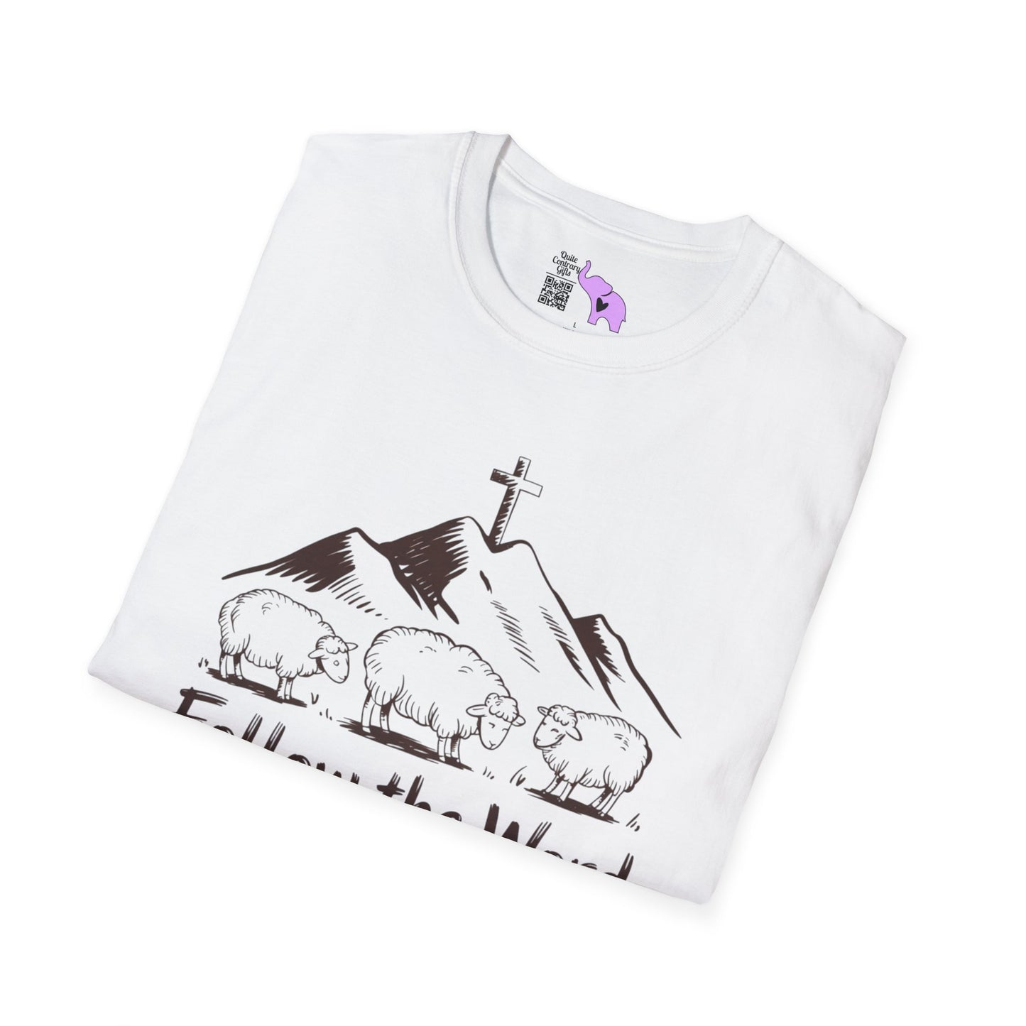 Follow The Word Not The Herd Adult T-shirt