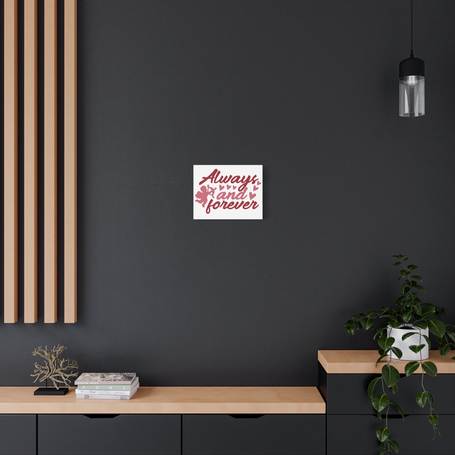 Always and Forever (Cupid) Canvas Art