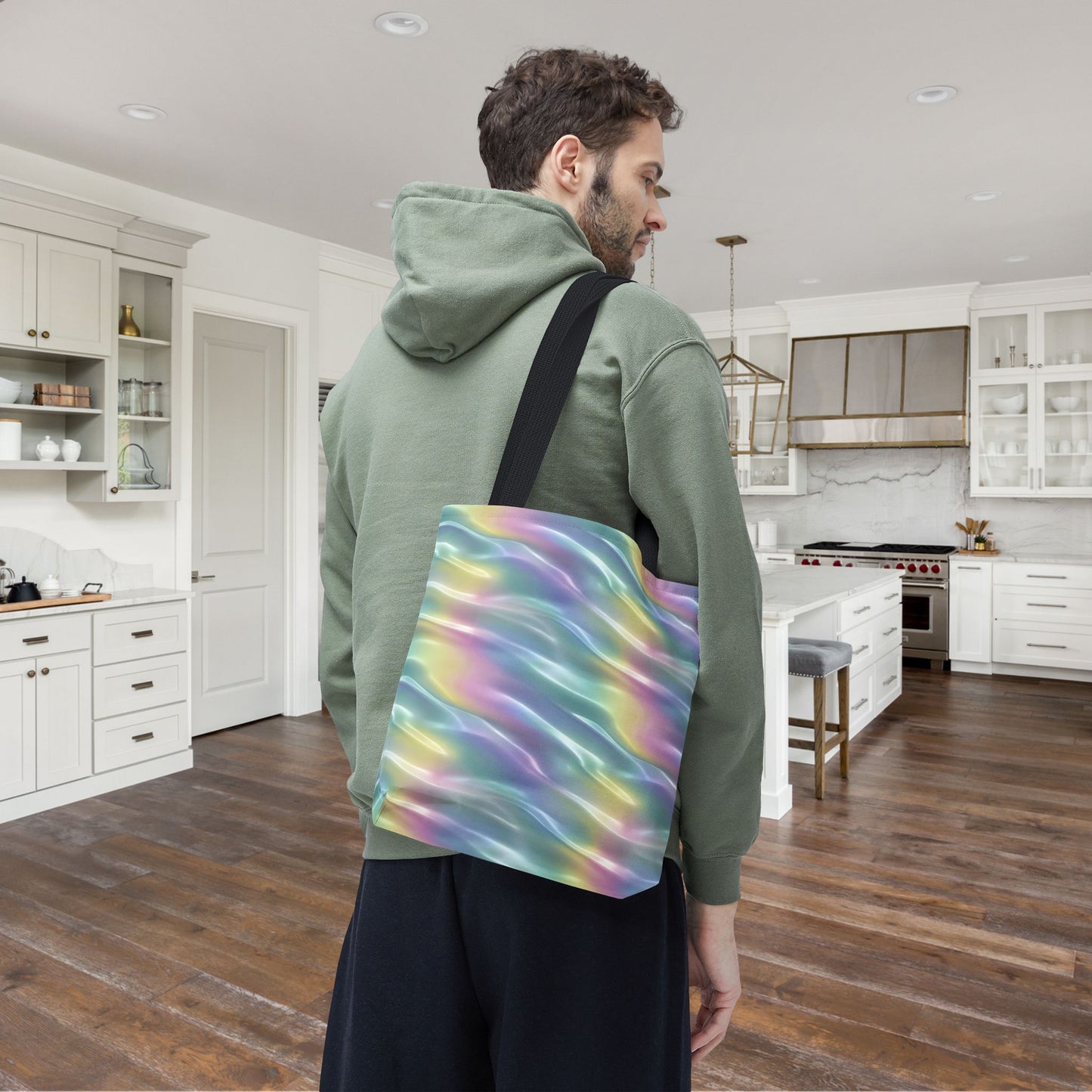Pastel Mirage Canvas Tote Bag