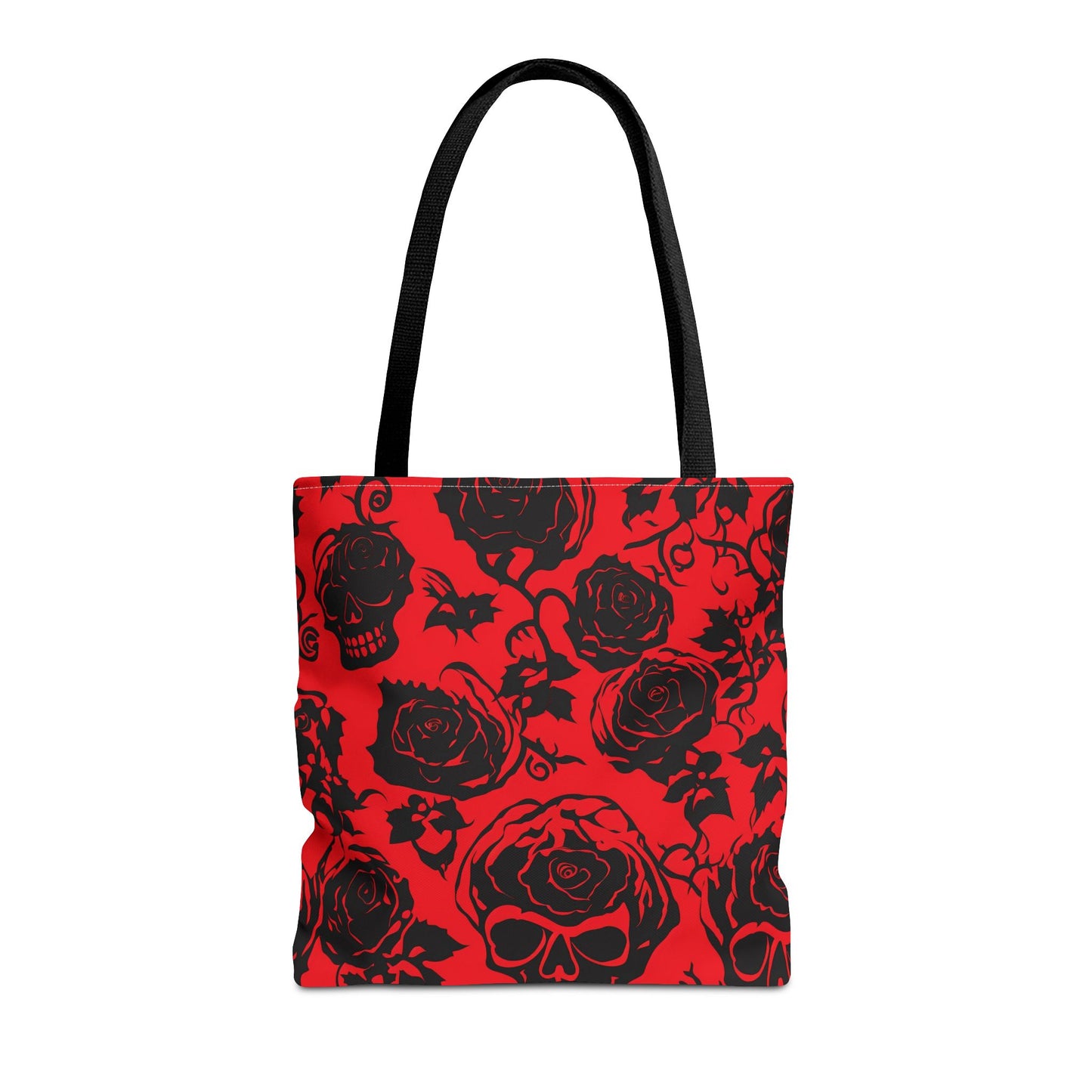 Crimson Masquerade Canvas Tote Bag