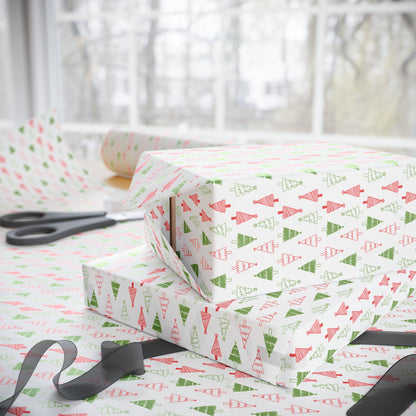Merry Little Trees Wrapping Paper