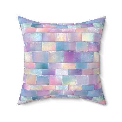 Cloudbound Panels Throw Pillow