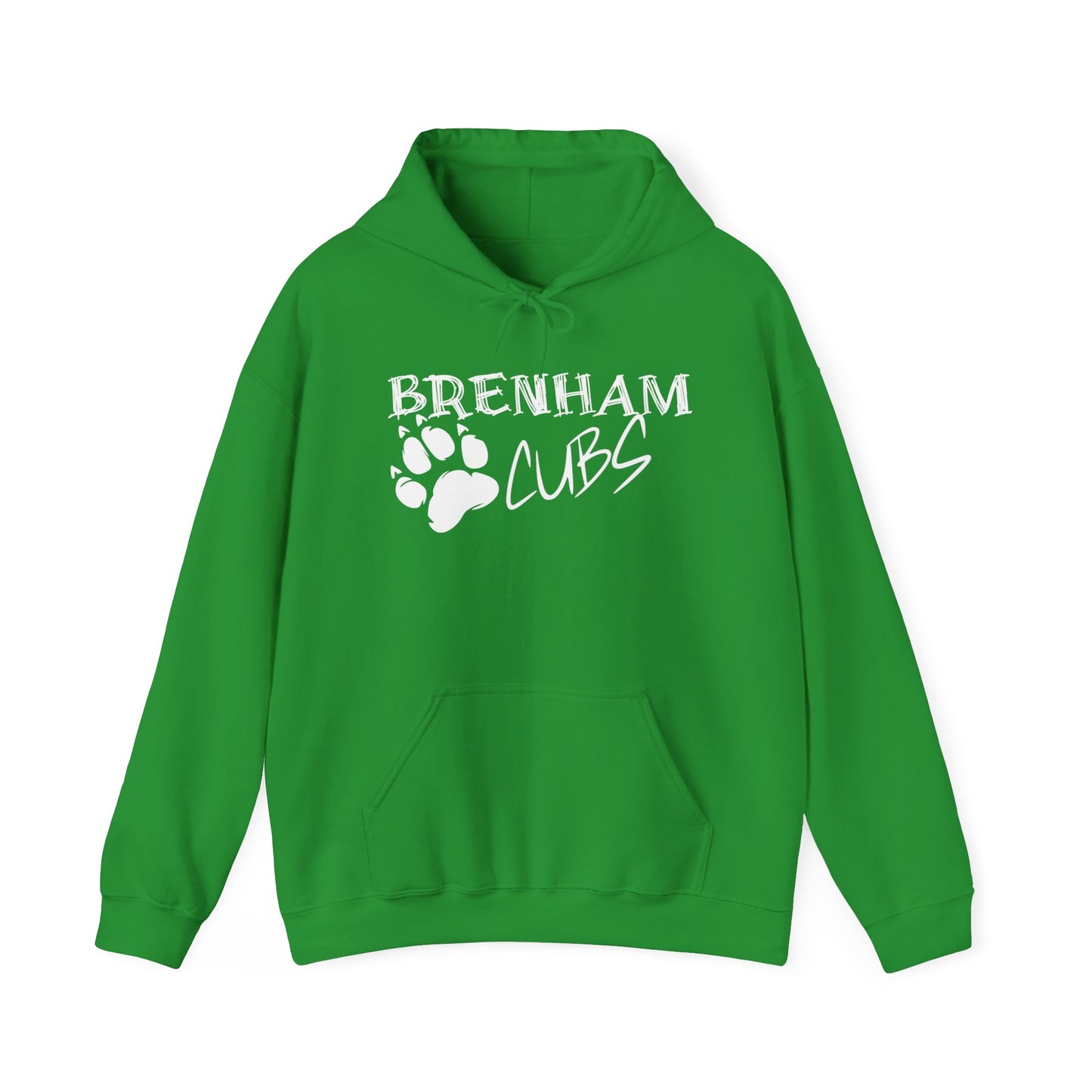 Brenham Cubs w/Claws Adult Heavy Blend™ Hooded Sweatshirt