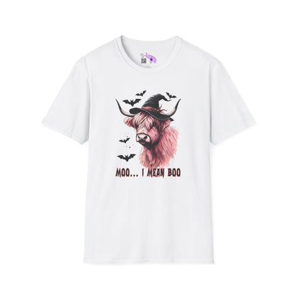 Moo...I Mean Boo Adult T-shirt