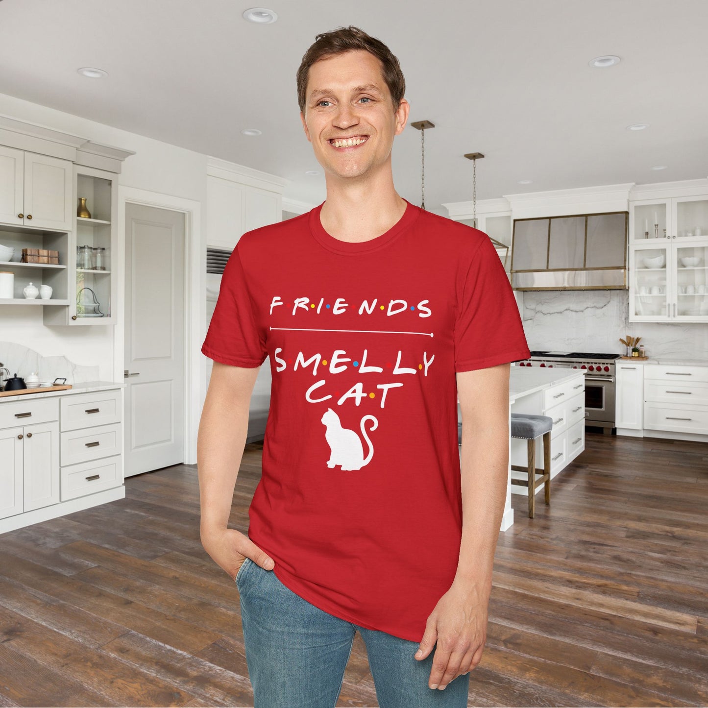 Friends; Smelly Cat Adult T-shirt