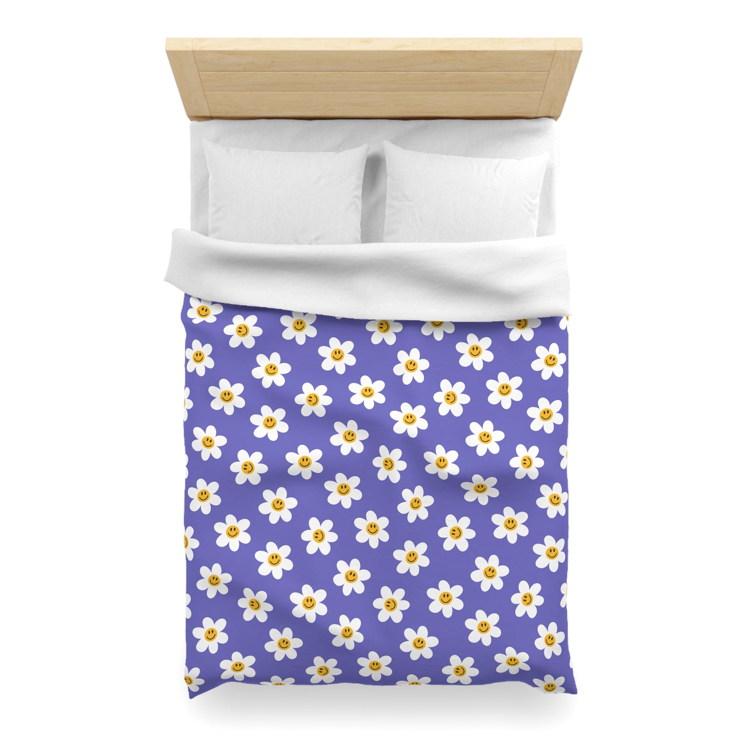 Daisy Grins Microfiber Duvet Cover