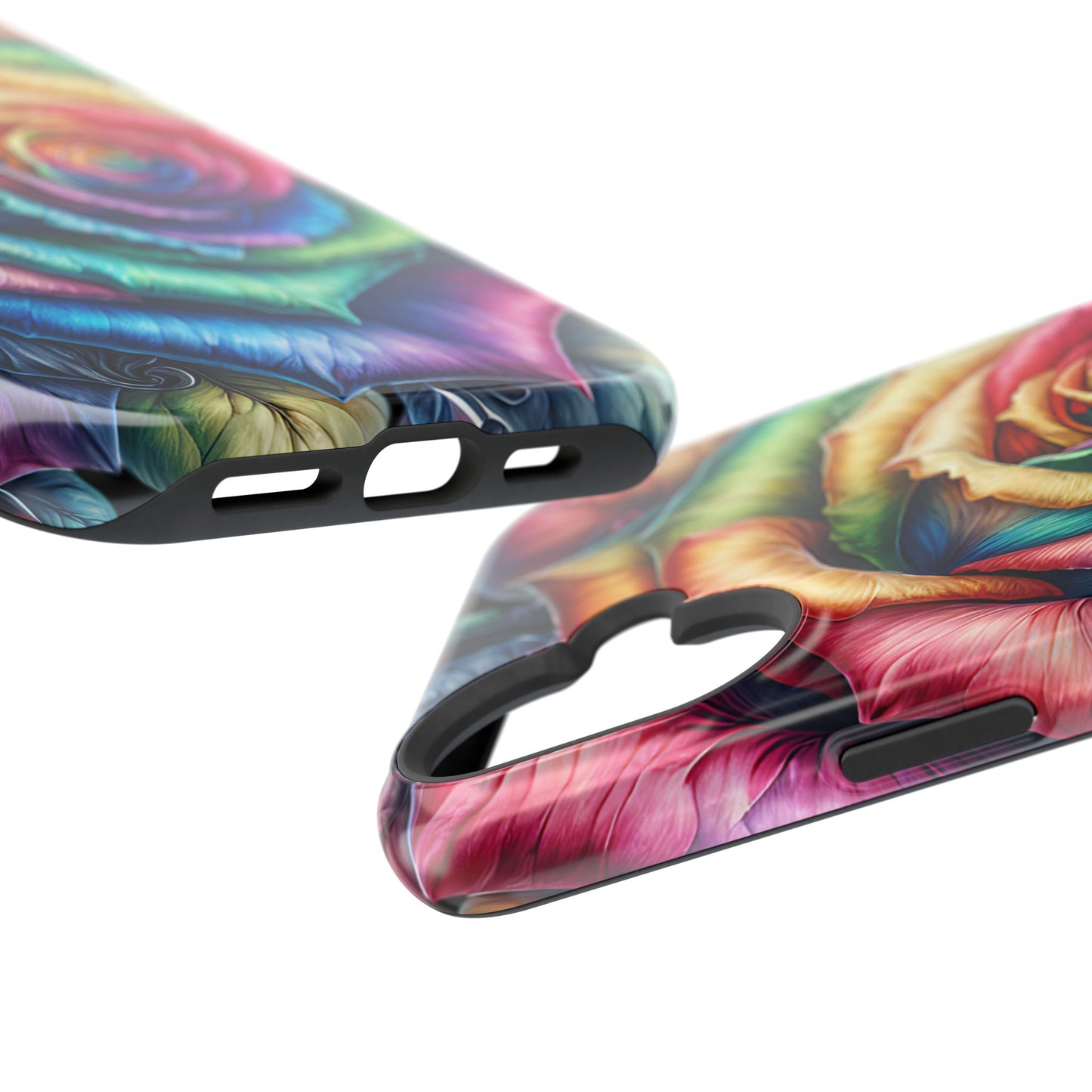 Colorful Rose MagSafe® Compatible Tough Case for iPhone