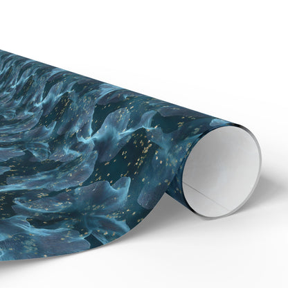 Midnight Sheer & Lace Wrapping Paper