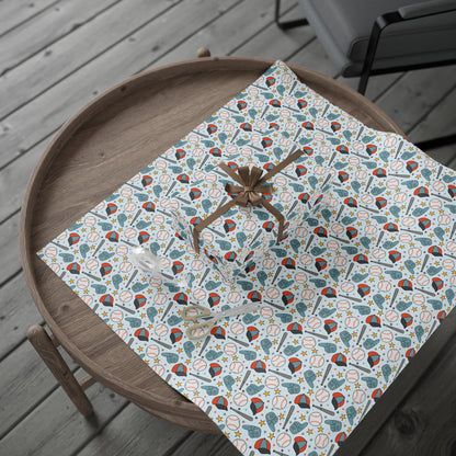 Home Run Heroes Wrapping Paper