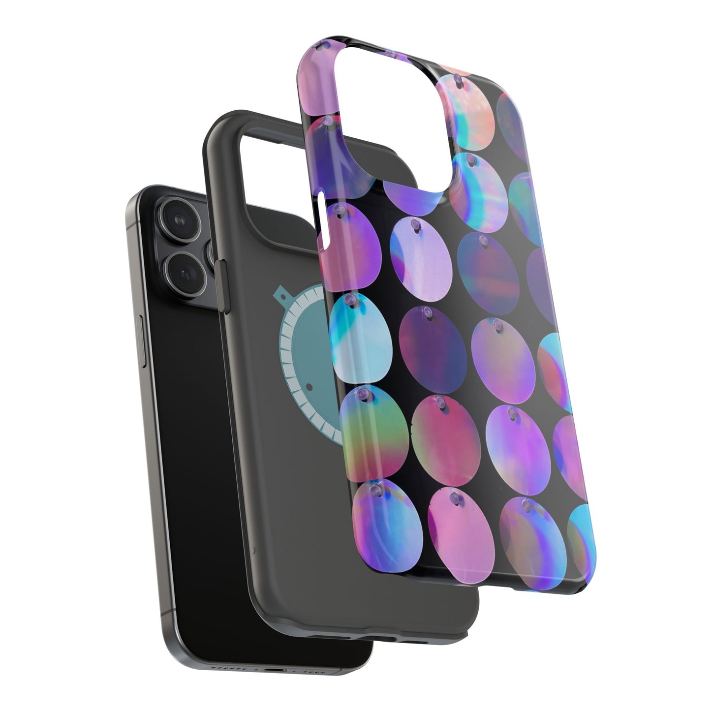 Opal Glow Sequins MagSafe® Compatible Tough Case for iPhone