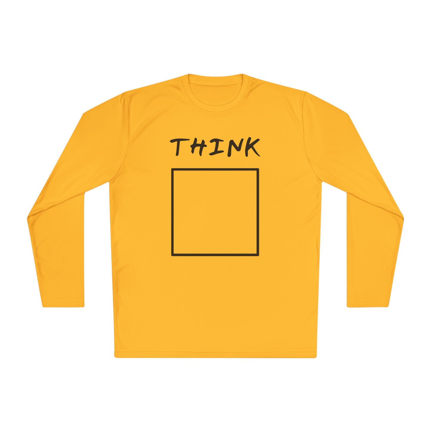 Think (Outside The Box) Adult Long Sleeve Tee