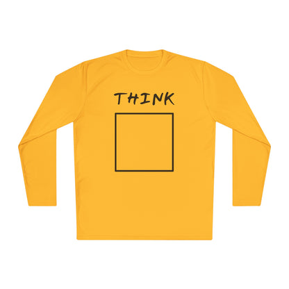 Think (Outside The Box) Adult Long Sleeve Tee