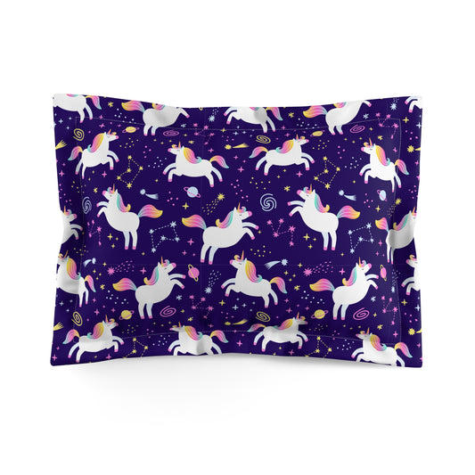 Unicorniverse Microfiber Pillow Sham