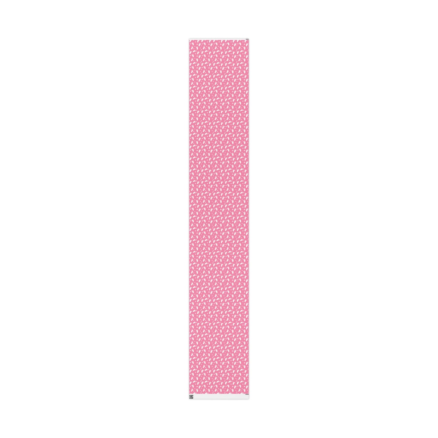 Baby Steps in Pink Wrapping Paper