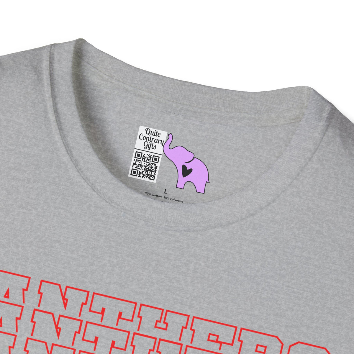 Panthers (Stacked) Adult T-shirt