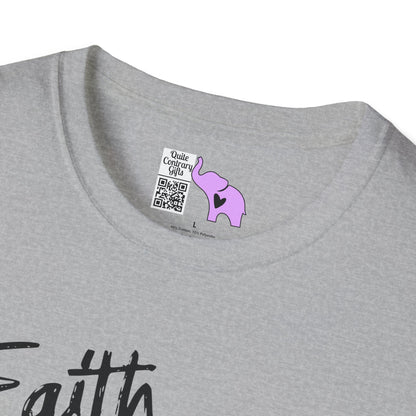 Faith Can Move Mountains Adult T-shirt