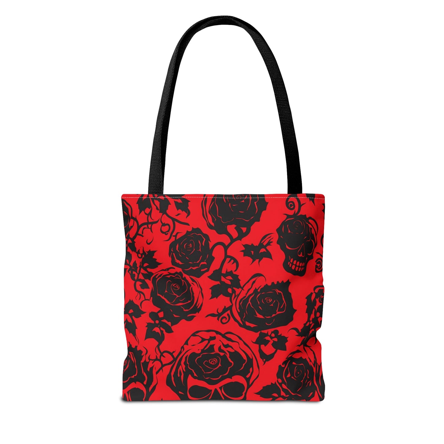 Crimson Masquerade Canvas Tote Bag