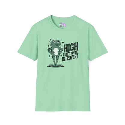 High Functioning Introvert Adult T-shirt