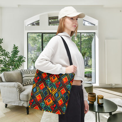 Abundance Rhythm Canvas Tote Bag