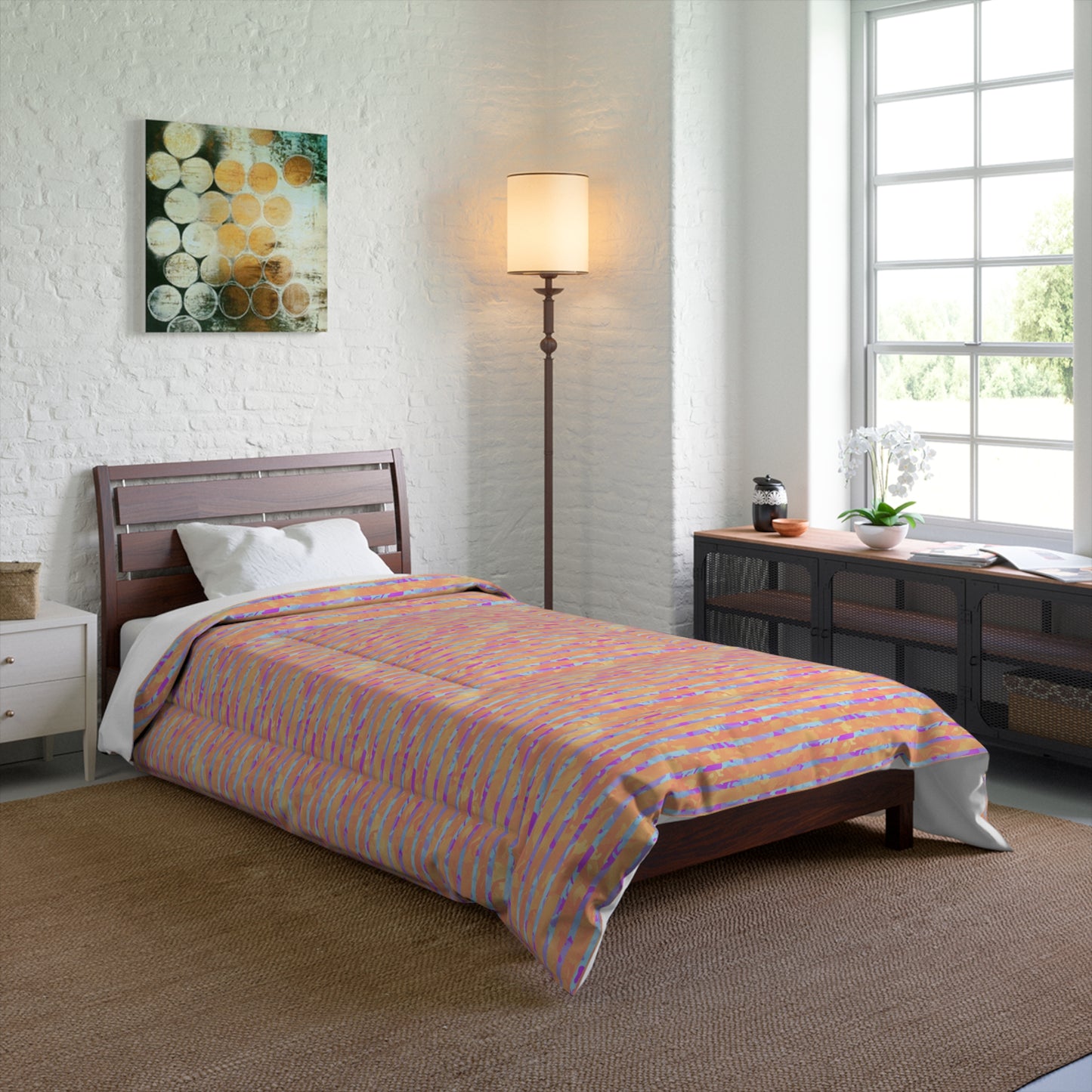 Split Spectrum Camo Comforter