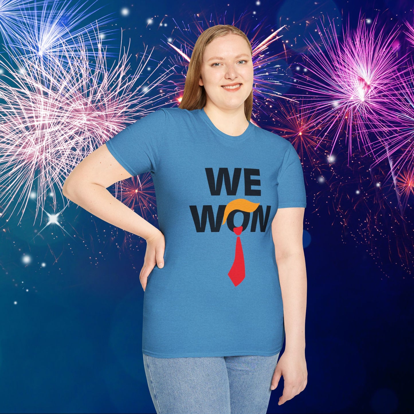 We Won (Hair) Adult T-shirt