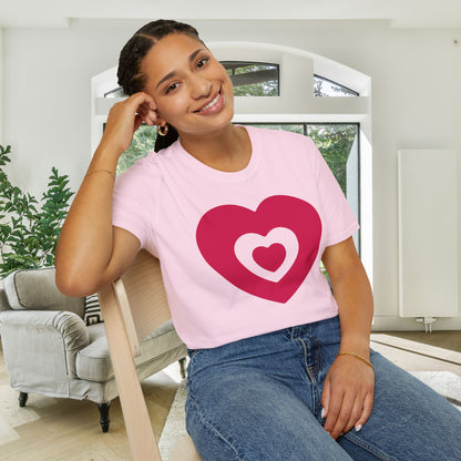 Heart 6 Adult Unisex Tshirt