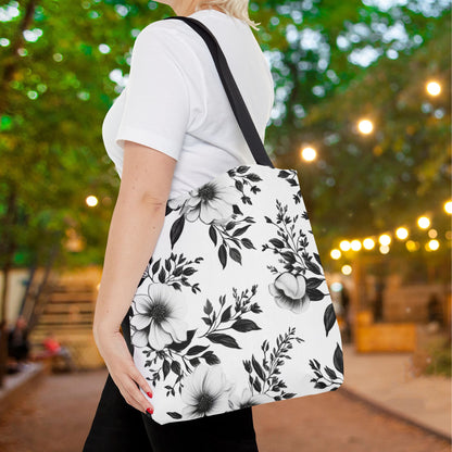 Garden Sketch Canvas Tote Bag