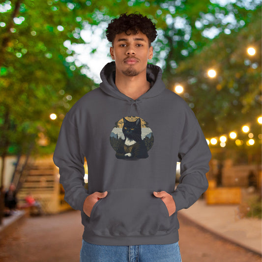 Meow Lisa Heavy Blend™ Hooded Sweatshirt