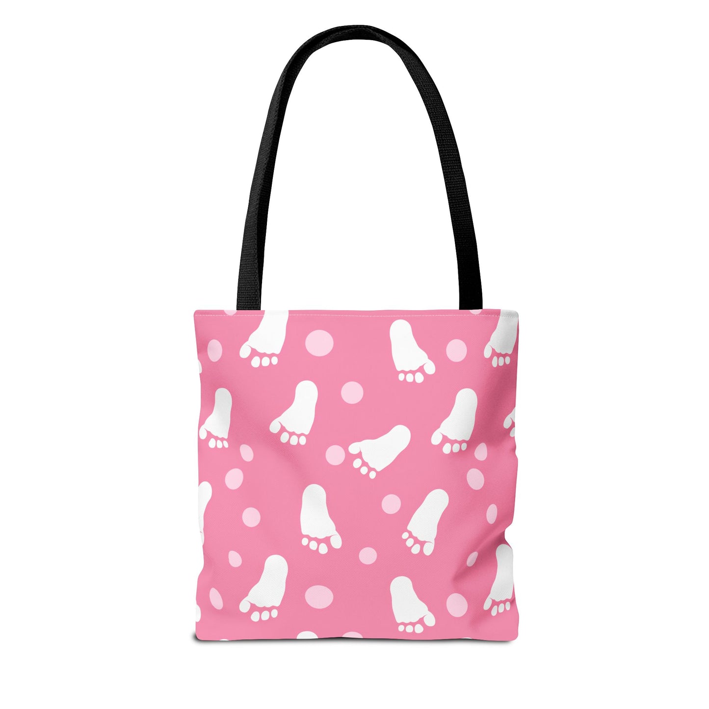 Baby Steps in Pink Canvas Tote Bag