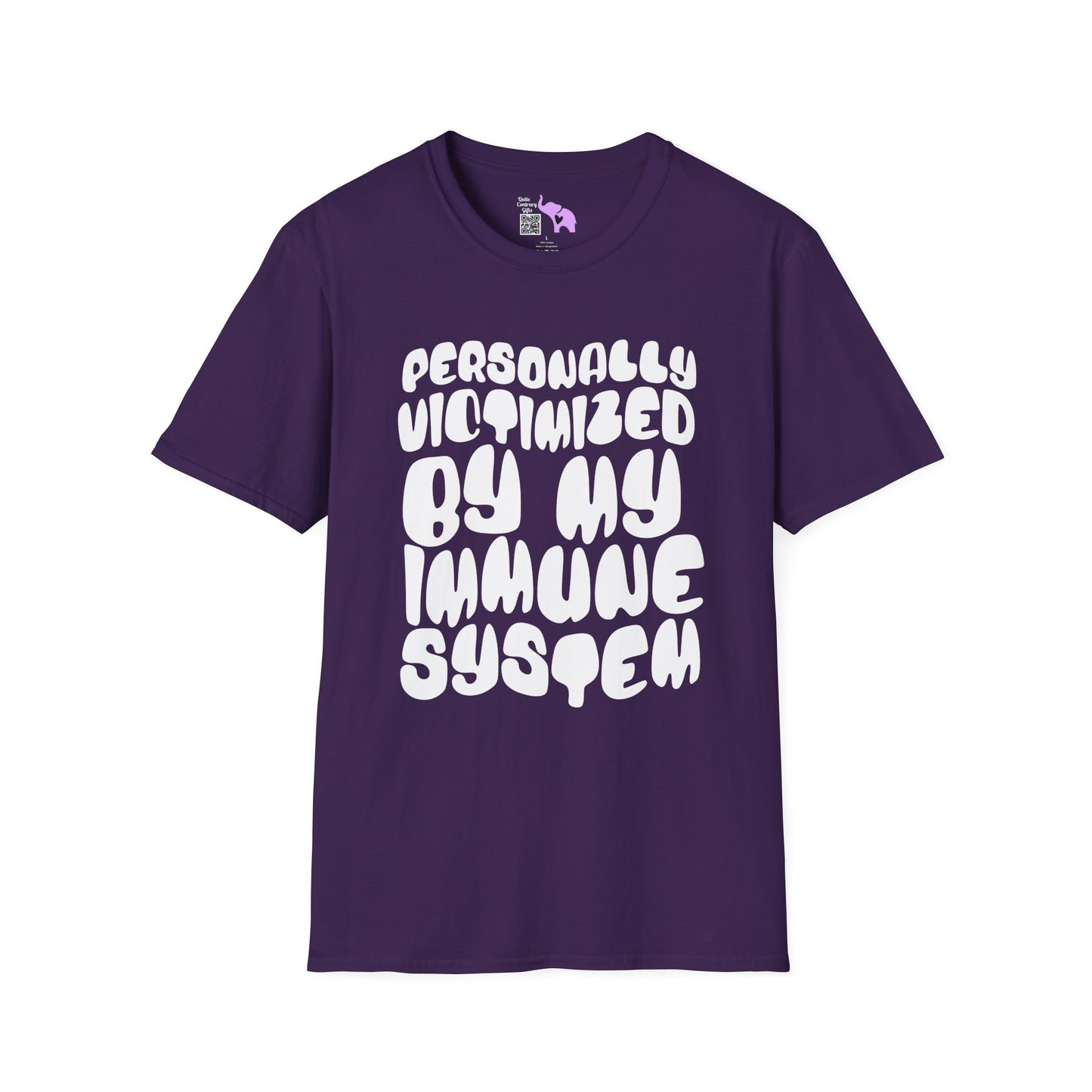 Personally Victimized By My Immune System Adult T-shirt