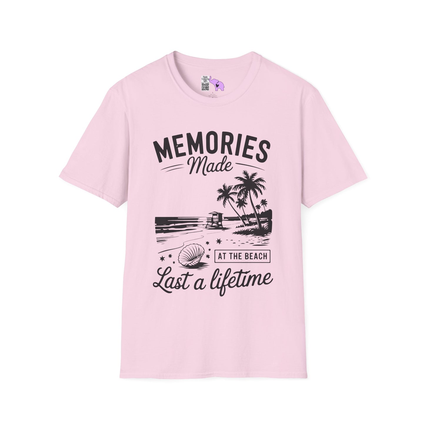 Memories Made at the Beach Last A Lifetime Adult T-shirt