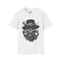 Creepy Skulls w/Top Hat Adult T-shirt