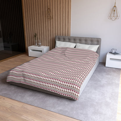 Rosewood Cairn Stripes Microfiber Duvet Cover