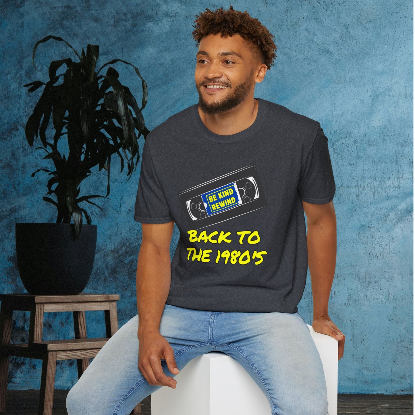 Be Kind Rewind Back to the 1980's Adult T-shirt