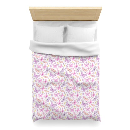 Pastel Butterfly Dreams Duvet Bedding Set