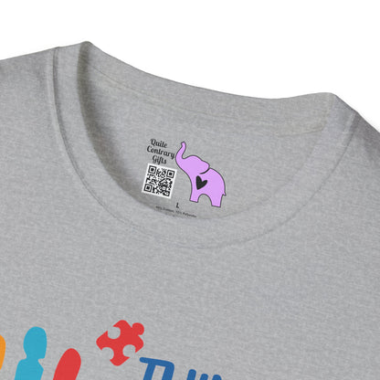 Think Before You Judge Autism Awarness Adult T-shirt