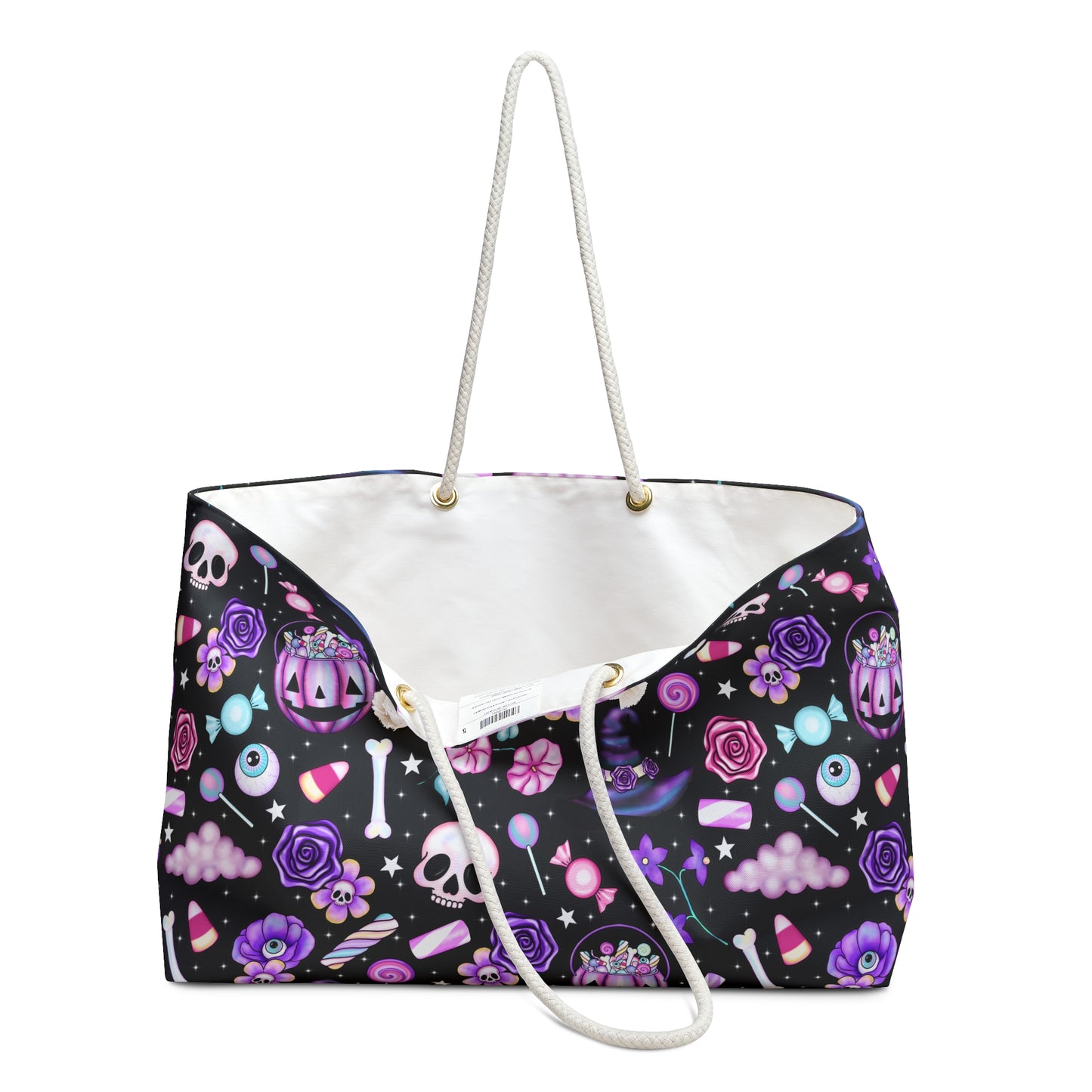 Candy Skulls & Bones Weekender Bag